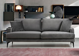 3-seater sofa papira gray