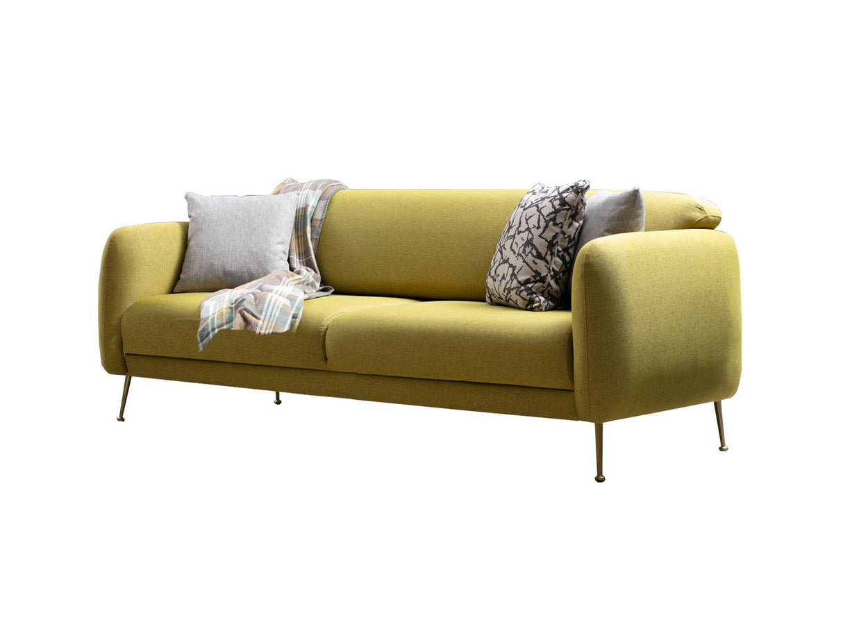 3-seater sofa bed Sevilla Yellow