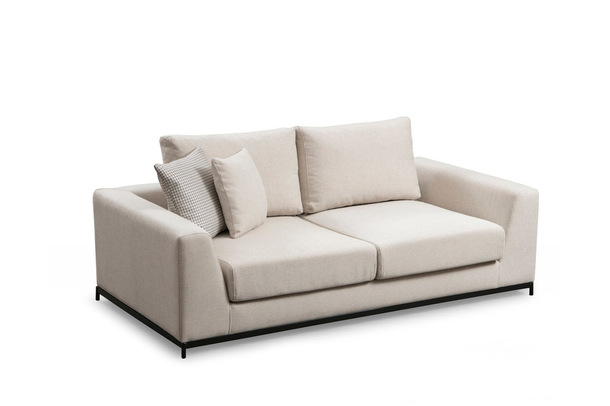 2-seater Bank Line Beige