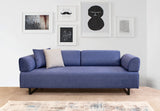 3-seater sofa bed Infinity blue