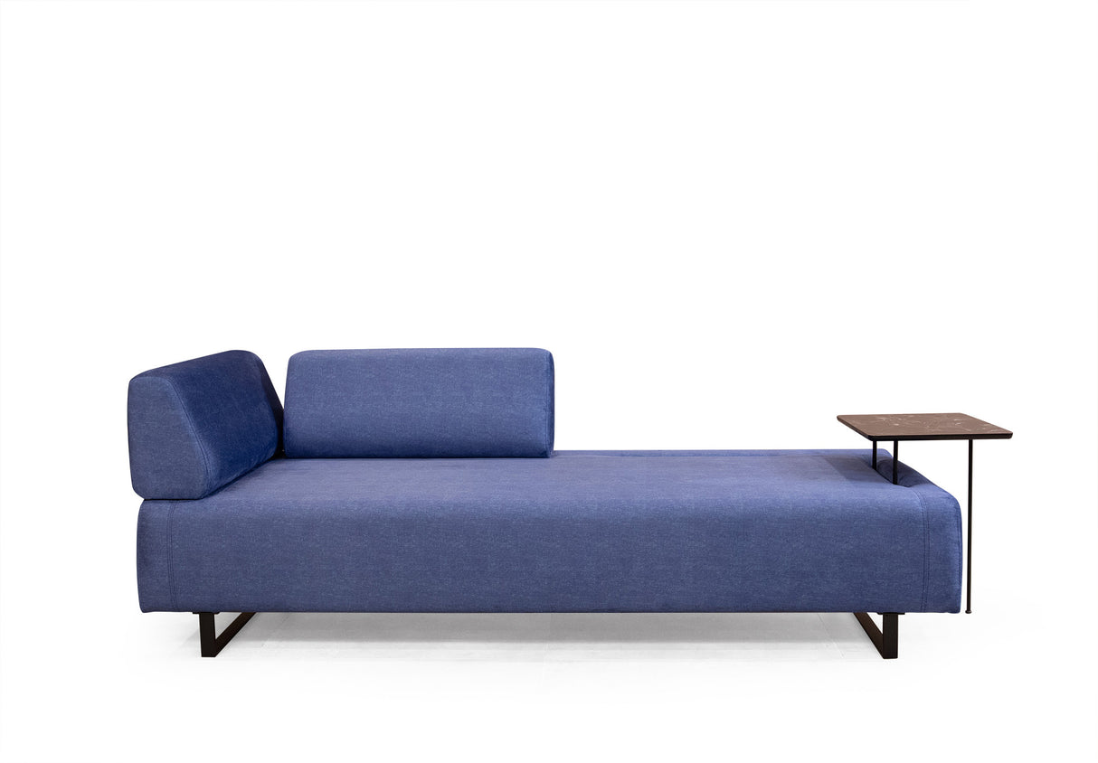 3-seater sofa bed Infinity blue