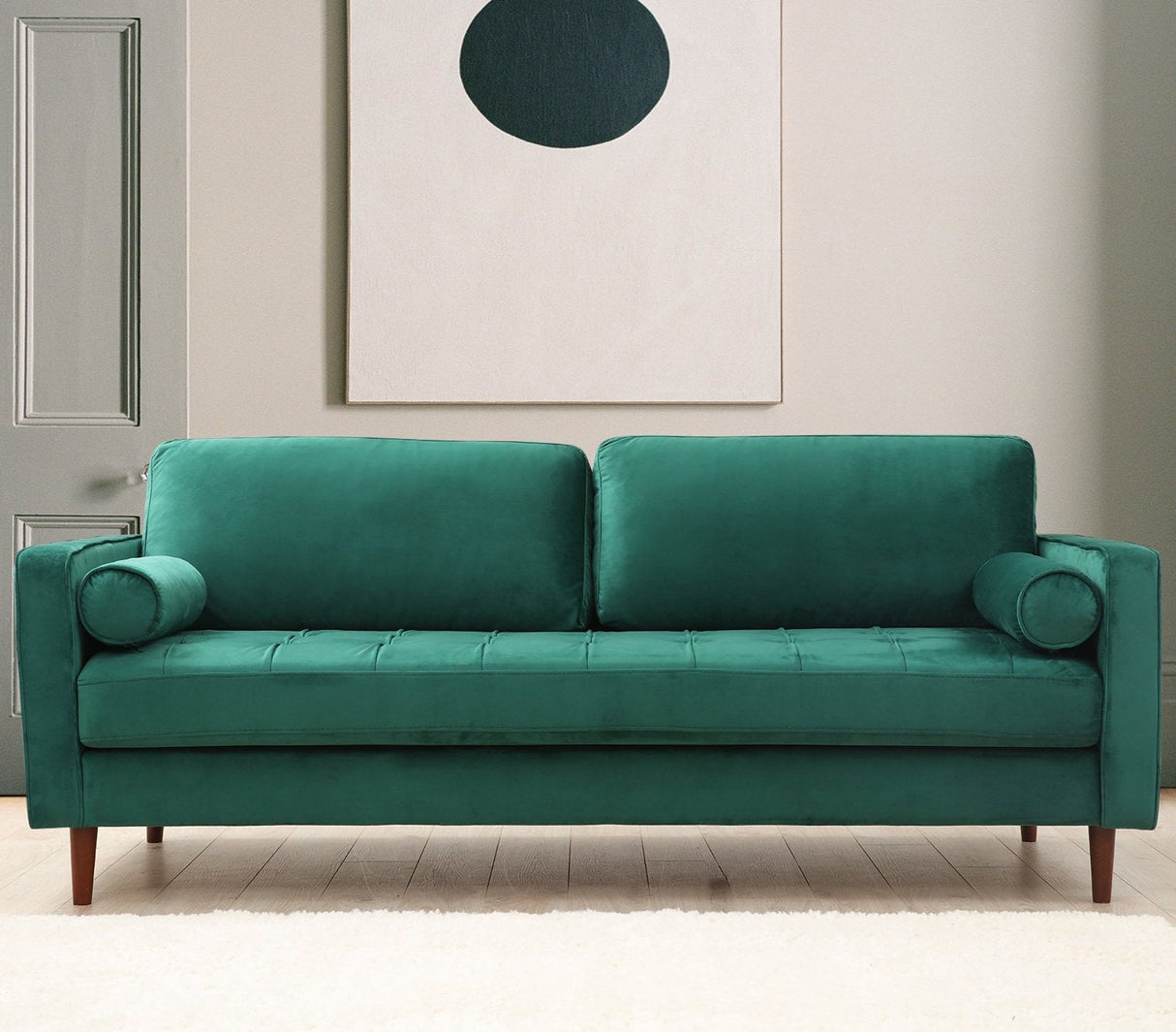 3-seater Bank Rome Green