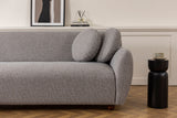 3-seater sofa eddy light gray