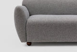 3-seater sofa eddy light gray