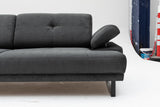 3-seater sofa bed Mustang Anthracite