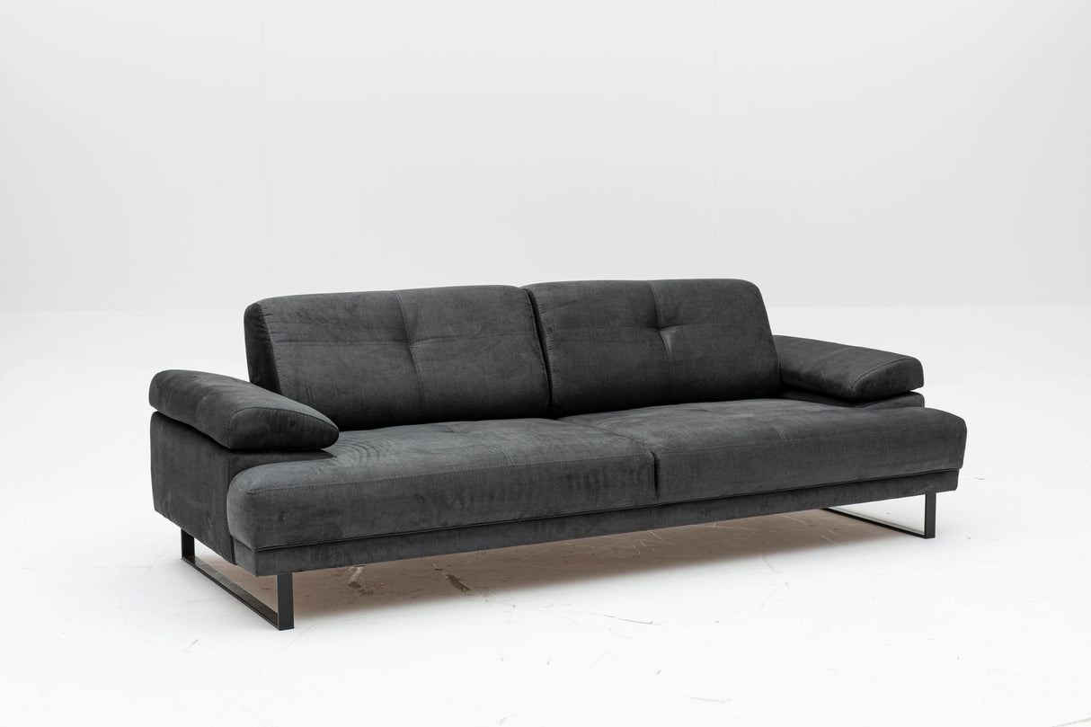 3-seater sofa bed Mustang Anthracite