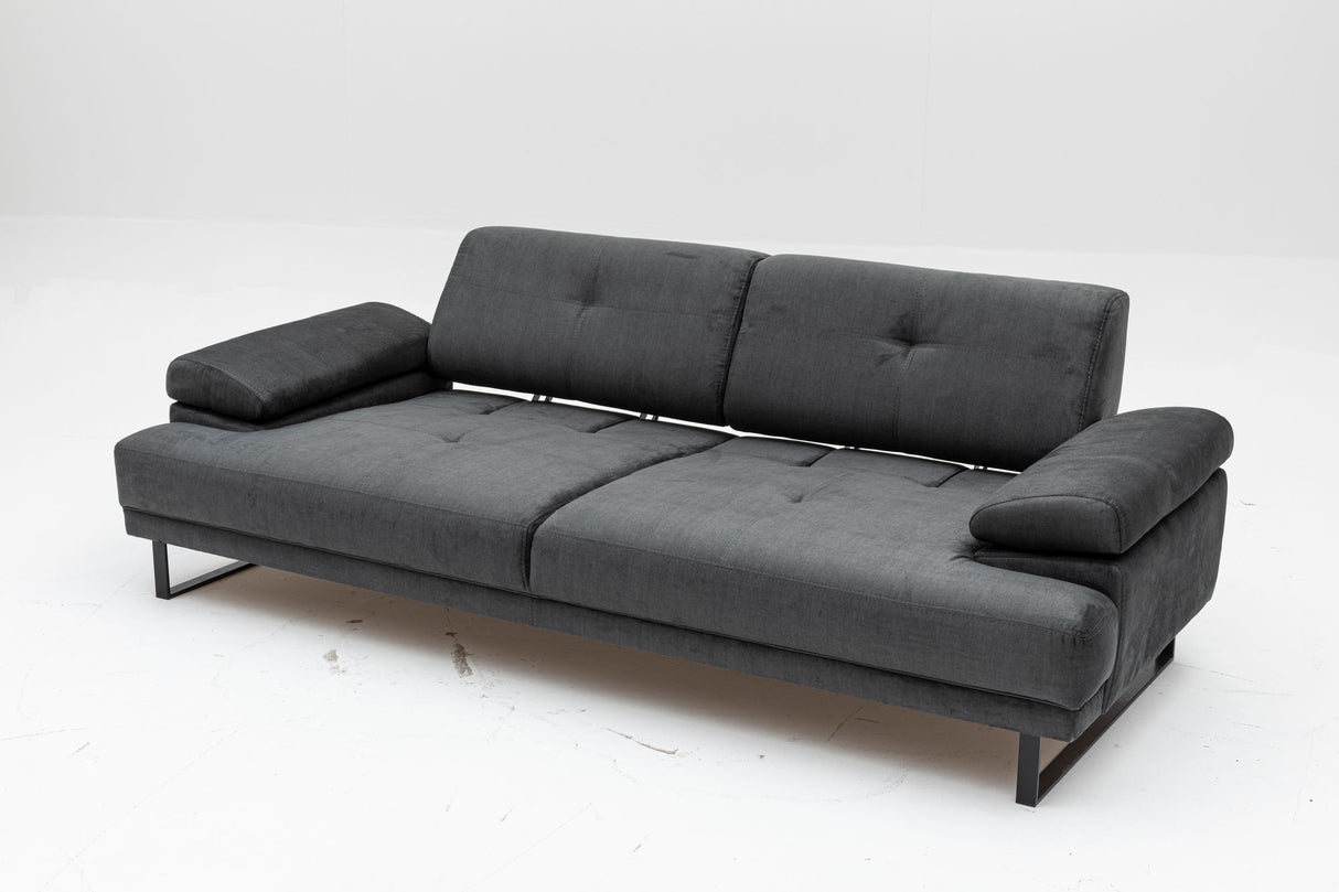 3-seater sofa bed Mustang Anthracite