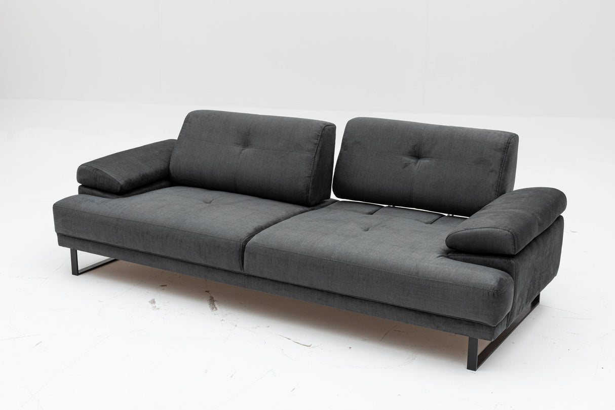 3-seater sofa bed Mustang Anthracite