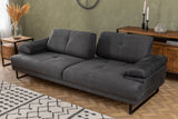 3-seater sofa bed Mustang Anthracite