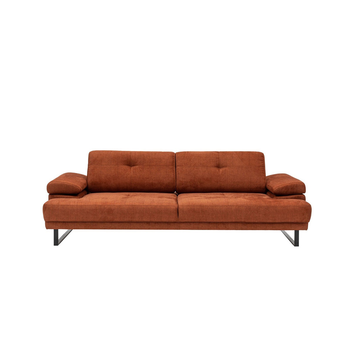 3-seater sofa bed Mustang Orange