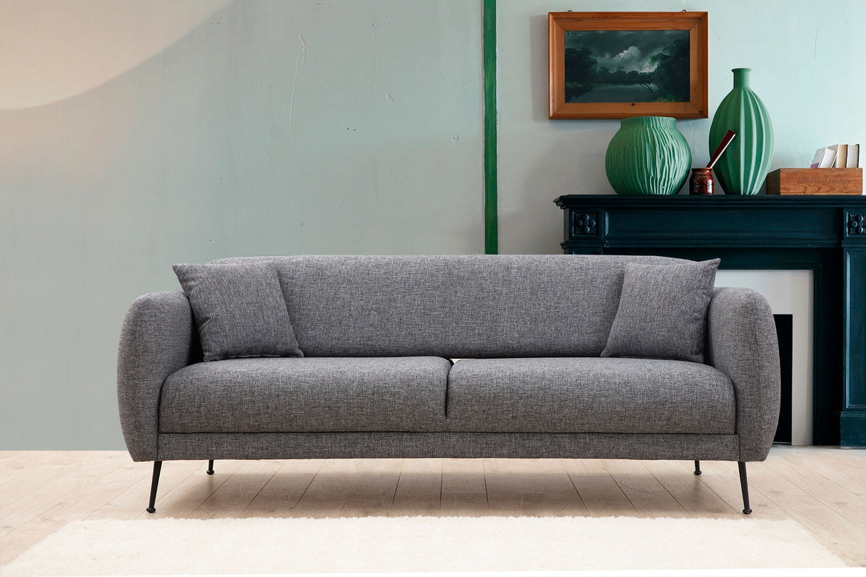 3-seater sofa bed Seville Gray