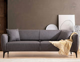 3-seater sofa Belissimo Dark Gray