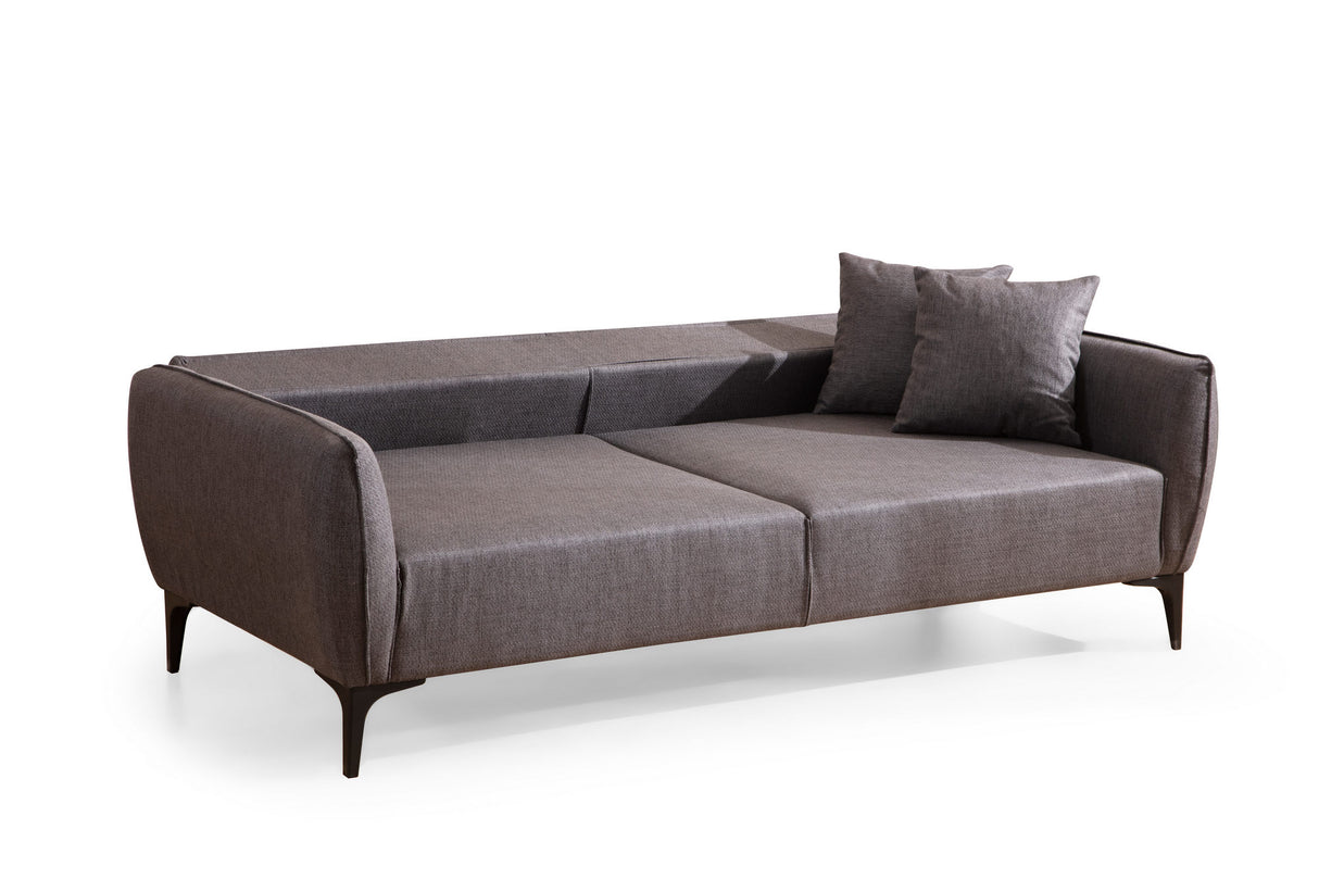 3-seater sofa Belissimo Dark Gray