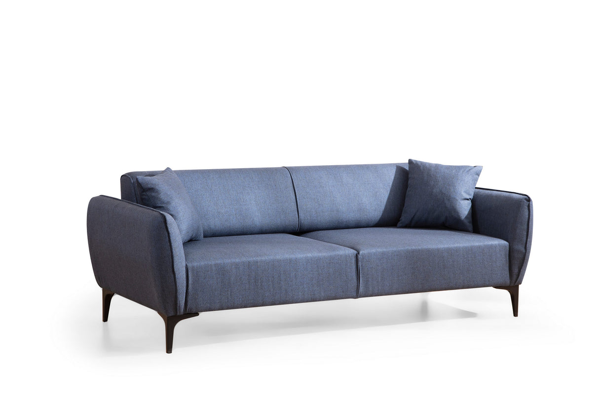 3-seater Bank Belissimo Blue