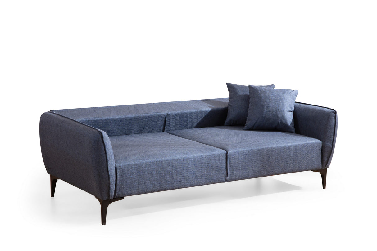 3-seater Bank Belissimo Blue