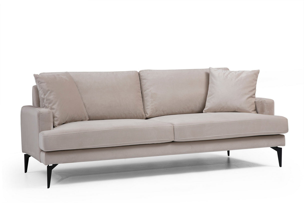 2-seater sofa papira beige