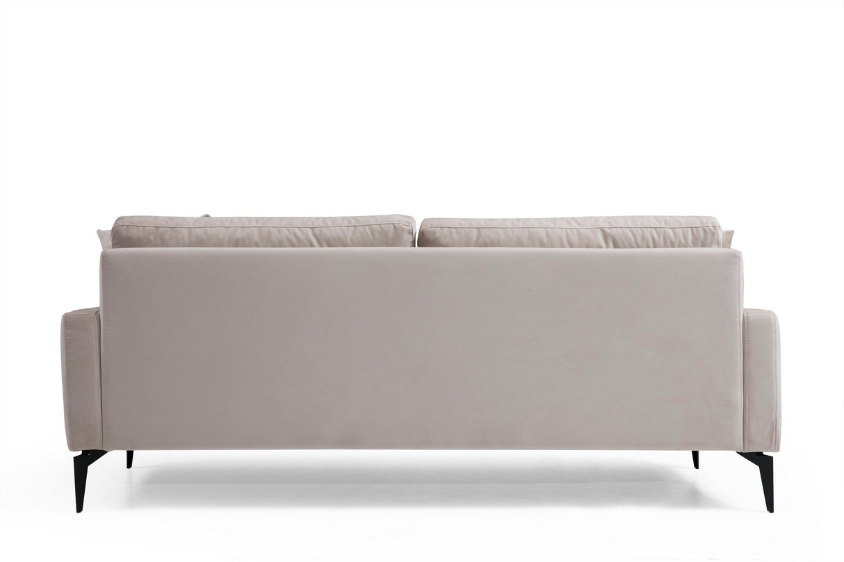 2-seater sofa papira beige