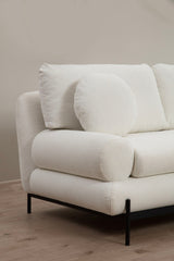 3-seater Bank Livorno White