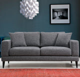 2-seater sofa nordic dark gray