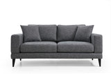 2-seater sofa nordic dark gray