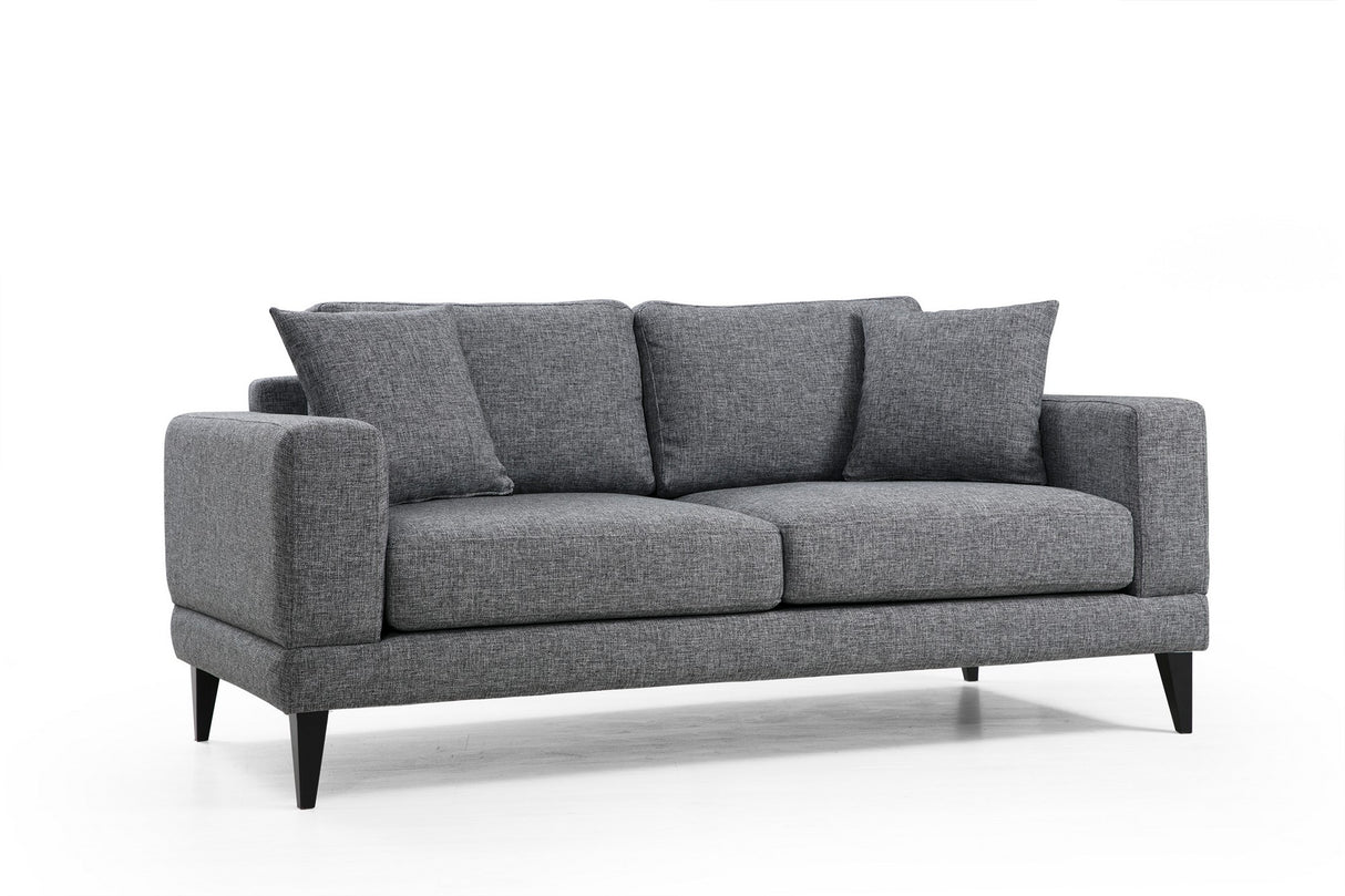 2-seater sofa nordic dark gray