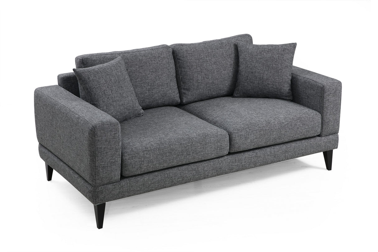 2-seater sofa nordic dark gray