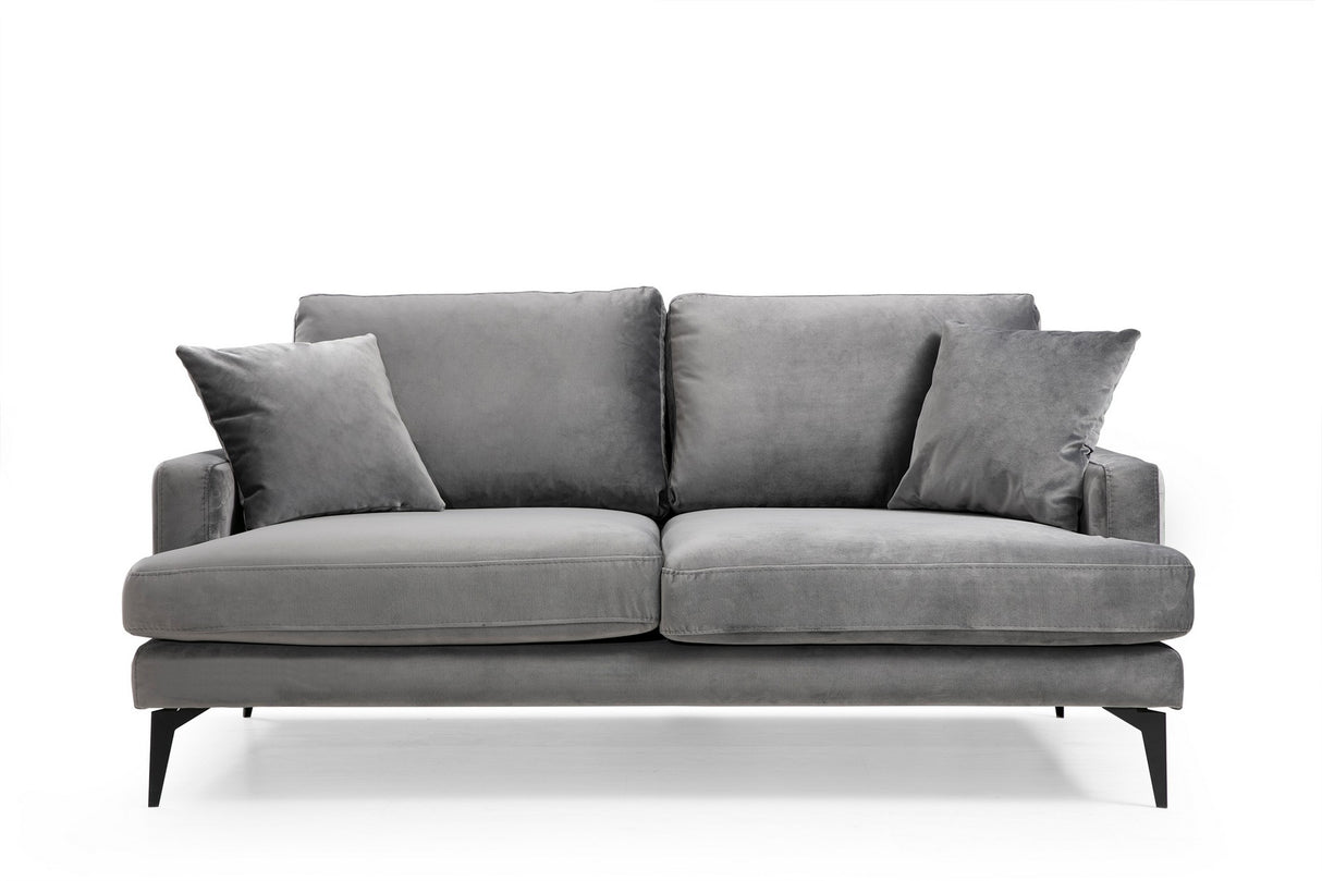 2-seater sofa papira gray