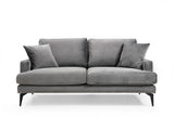 2-seater sofa papira gray