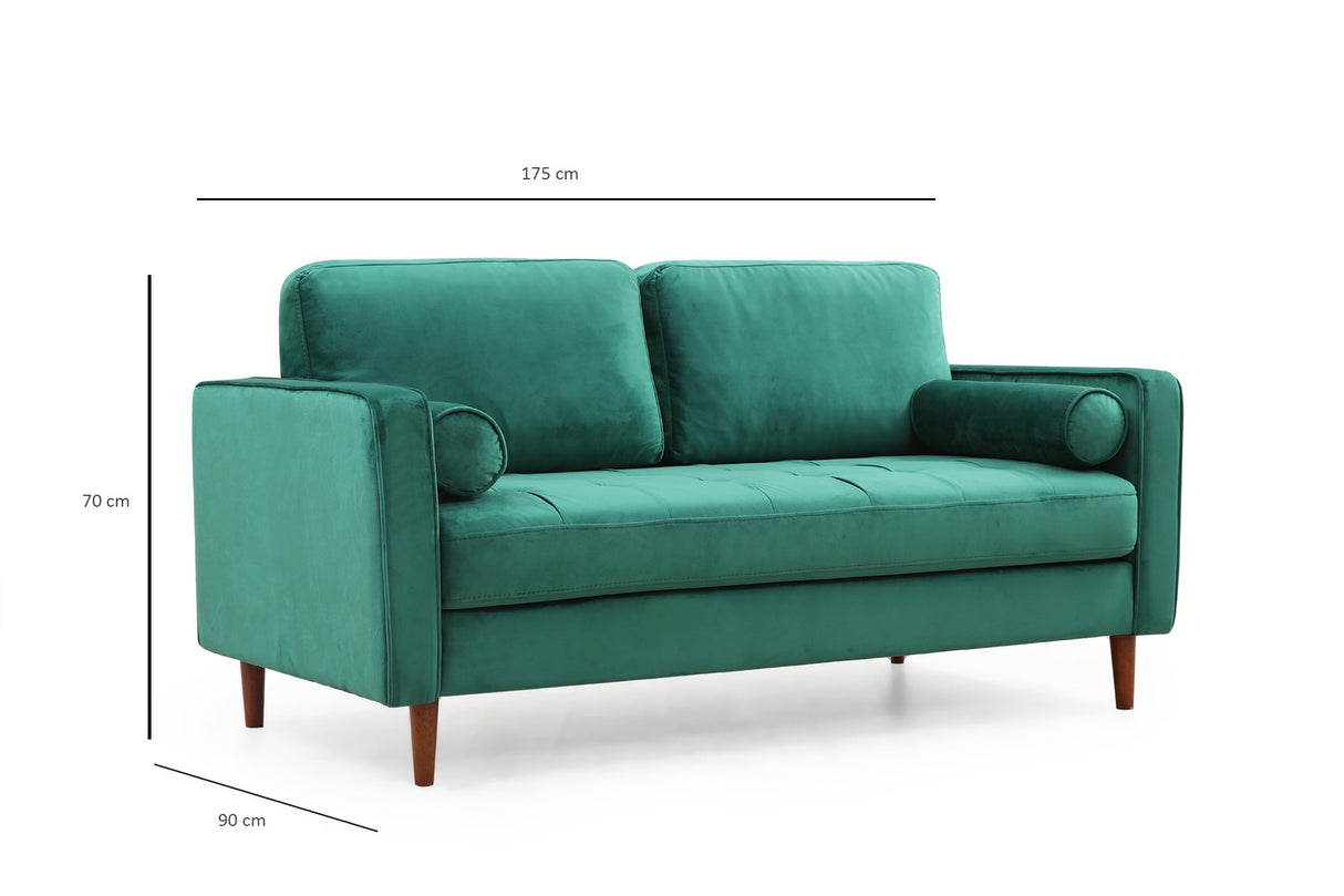 2-seater Bank Rome Green