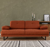 2-seater sofa bed Mustang Orange