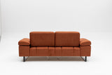 2-seater sofa bed Mustang Orange