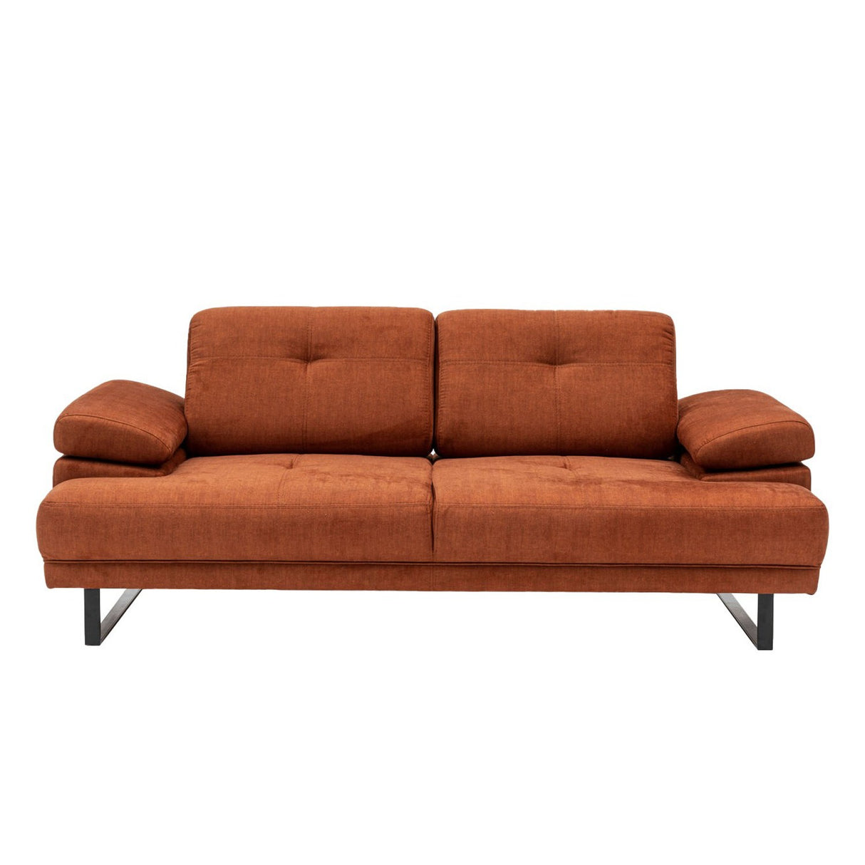 2-seater sofa bed Mustang Orange