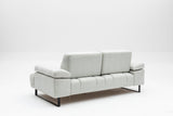 2-seater sofa bed Mustang white