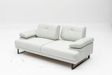 2-seater sofa bed Mustang white