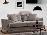 2-seater sofa frido light gray