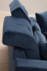 2-seater Bank Frido Navy Blue