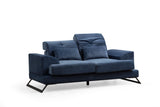 2-seater Bank Frido Navy Blue