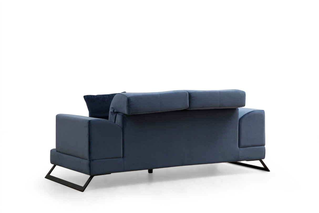 2-seater Bank Frido Navy Blue