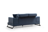 2-seater Bank Frido Navy Blue