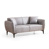 2-seater Bank Belissimo Gray