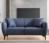 2-seater Bank Belissimo Blue