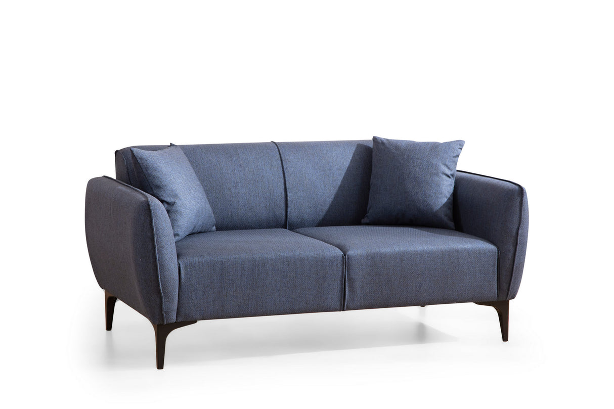 2-seater Bank Belissimo Blue