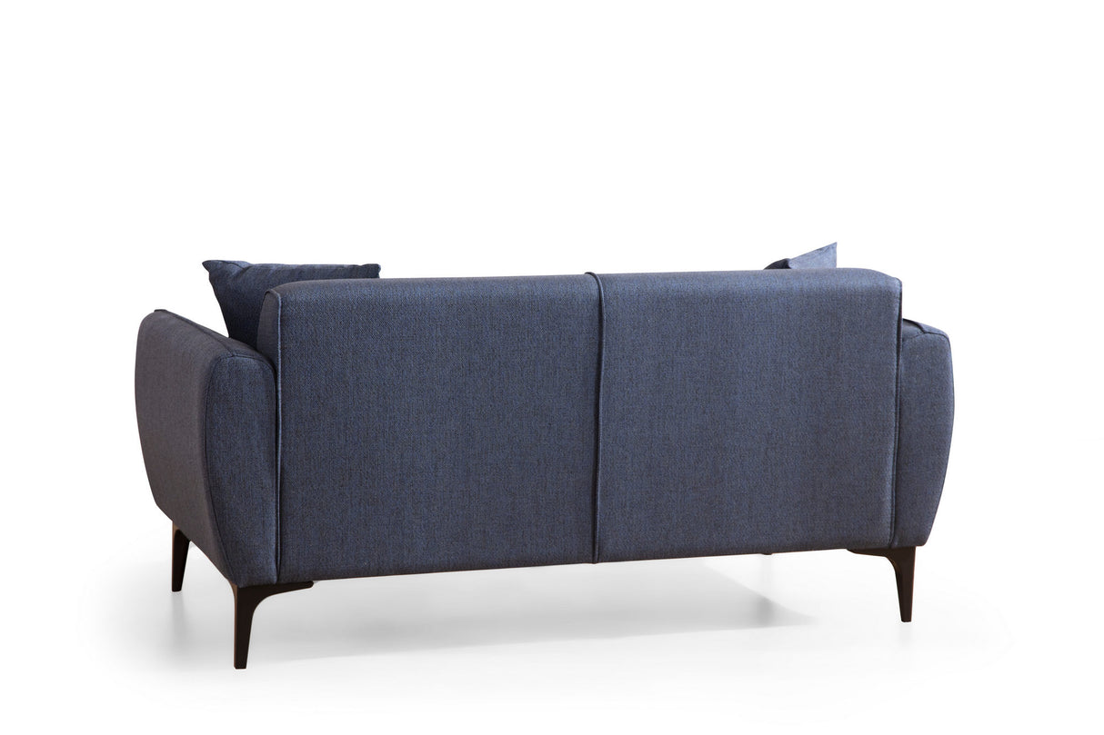 2-seater Bank Belissimo Blue