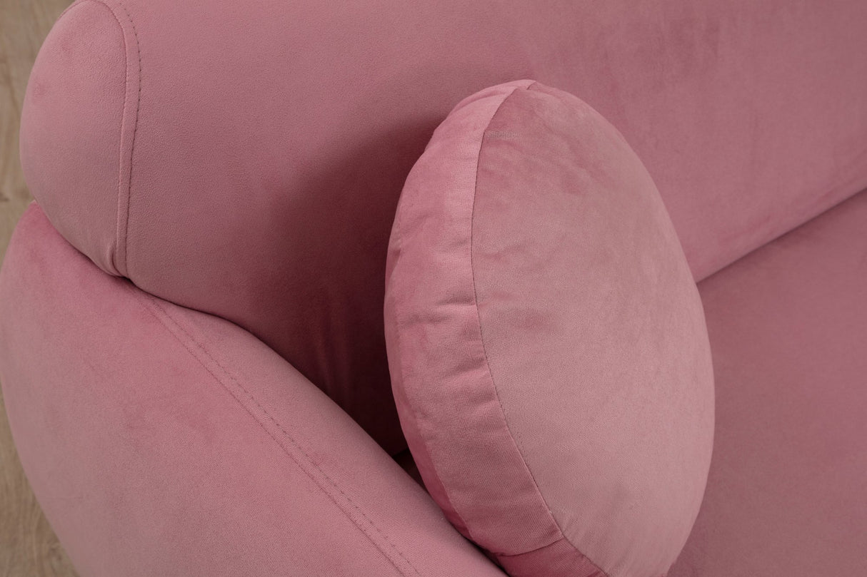 3-seater Bank Eddy Dusty Rose