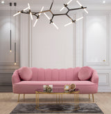 3-seater Bank Istiridye Dusty Rose