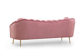 3-seater Bank Istiridye Dusty Rose