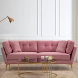 3-seater Bank Mapa Dusty Rose