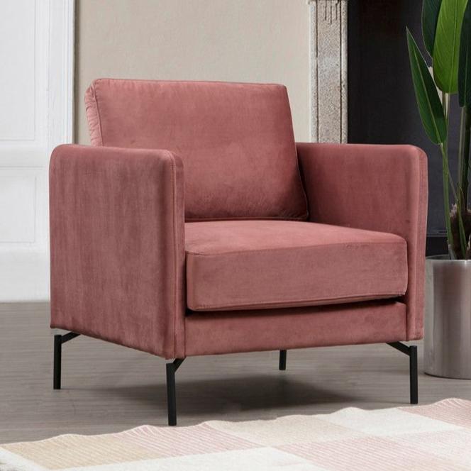 Armchair sino pink