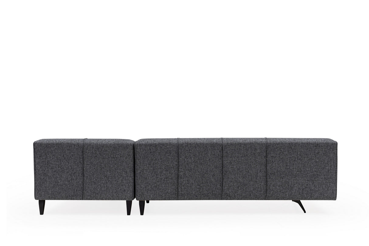 Corner sofa right jivago gray