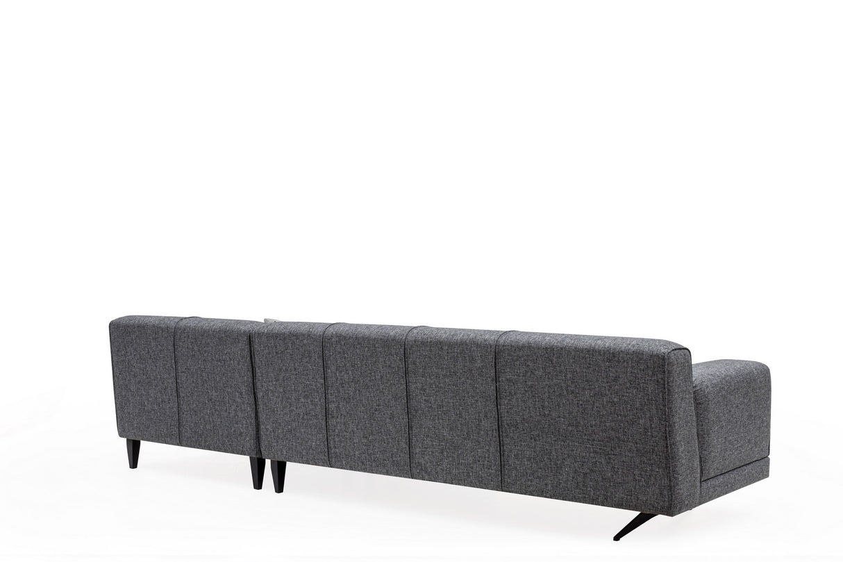 Corner sofa right jivago gray